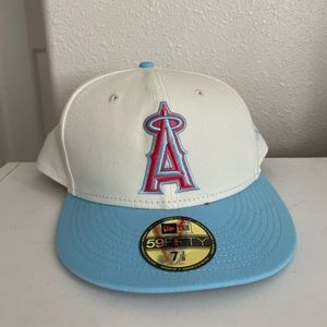 New Era Angels Hat 7 7/8